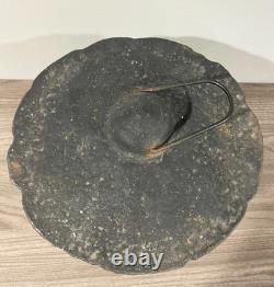 Vintage Japanese Asian Pagoda Cast Iron Candle Garden Lantern Garden Patio Bird