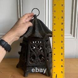 Vintage Japanese Cast Iron LANTERN
