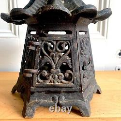 Vintage Japanese Cast Iron LANTERN