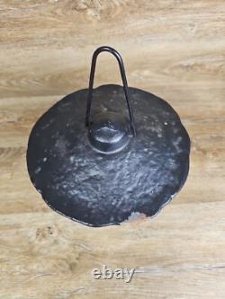 Vintage Japanese Lantern Cast Iron Garden Lamp Birds Bamboo Motif Candle Pagoda Vintage Japanese Lantern Cast Iron Garden Lamp Birds Bamboo Motif Candle Pagoda