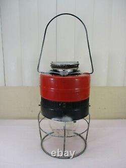 Vintage Kamplite Model IL-11A Inverted Gas Camping Lantern Original Globe Shade