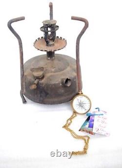 Vintage Kerosene Oil Lantern Antique Reproduction Old Style Lamp Working OilLamp