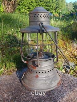 Vintage Keystoneware Maritime Deck Lantern USA. WWI ERA