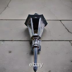 Vintage Lantern Deck Porch Light Witches HatUnderwriters Laboratories