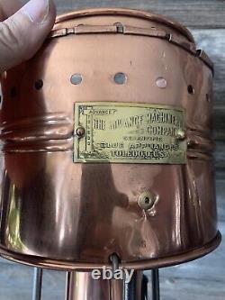 Vintage Lantern Heater Copper Lantern