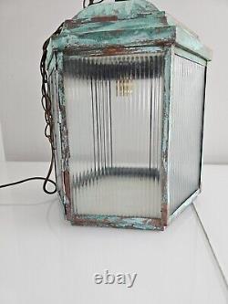 Vintage Large Copper Lantern