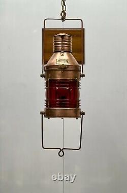 Vintage Lights for Sale Antique Ship Nautical SE Copper Kerosene Lantern Lot 3