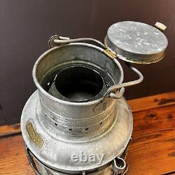 Vintage Maritime ANCHOR Ship Lantern Working Nautical Decor Lamp