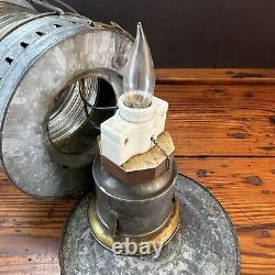 Vintage Maritime ANCHOR Ship Lantern Working Nautical Decor Lamp