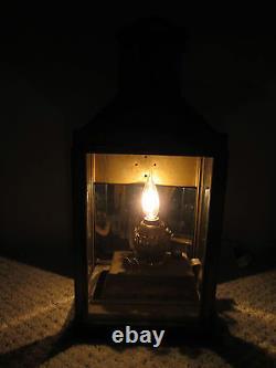 Vintage Maritime Brass Ship's Cargo Lantern