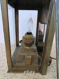 Vintage Maritime Brass Ship's Cargo Lantern