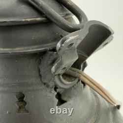 Vintage Maritime Steel & Brass Anchor Light Lamp Lantern Converted Electric 14