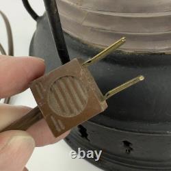 Vintage Maritime Steel & Brass Anchor Light Lamp Lantern Converted Electric 14
