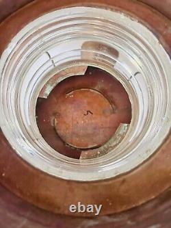 Vintage Meteorite 110803 Copper Oil Ship Lantern Nautical