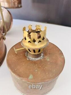 Vintage Meteorite 110803 Copper Oil Ship Lantern Nautical
