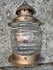 Vintage Mission Copper Porch Light Fixture Glass Patina Reclaimed Lantern Style