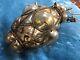 Vintage Murano Bubble Caged Glass Lantern Pendant Hanging Ceiling Light Fixture