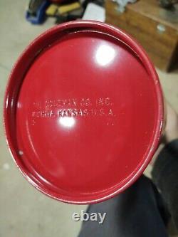Vintage NOS Coleman Lantern 200A195 Red Withbox Single Mantle 1972 Unfired 5/72
