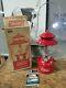 Vintage NOS Coleman Lantern 200A195 Red with BOX Single Mantle 1971 Unfired 11/71