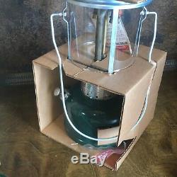 Vintage NOS Factory BOX COLEMAN Camping LANTERN / NEW OLD STOCK 1970