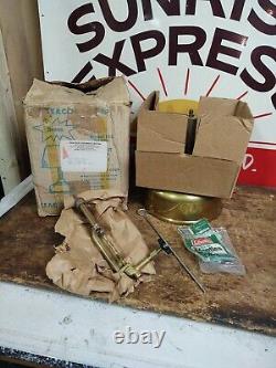 Vintage NOS Leacock Coleman Table Hanging Lamp Model 105 Unfired with Box