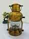 Vintage Nautical Brass Lantern Ship Oil Lantern Antique Brass Maritime Lamp
