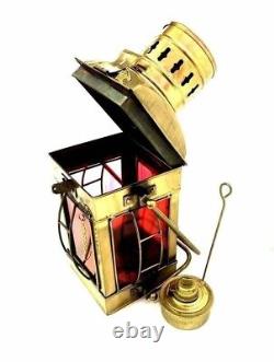 Vintage Nautical Brass Oil Lamp Ship Lantern Maritime Antique Boat gift new