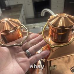 Vintage Nautical DHR Holland Stuurboord & Bakboord nautical lanterns. Never used