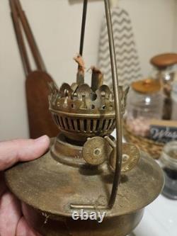 Vintage Nautical EARLY 1900'S ENGLISH SHIP Lantern/ JANS OF LONDON on Burner
