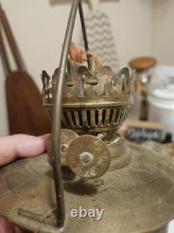 Vintage Nautical EARLY 1900'S ENGLISH SHIP Lantern/ JANS OF LONDON on Burner
