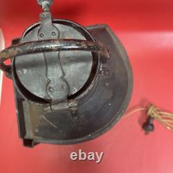 Vintage Nautical Lantern. Bow Port Patt. 23. By Birmingham Engr Co. LTD. Electrified