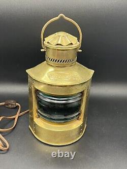 Vintage Nautical Navigation Ships Lantern Lamps Lights 120v Maritime Decor