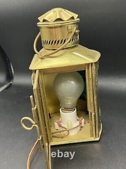 Vintage Nautical Navigation Ships Lantern Lamps Lights 120v Maritime Decor