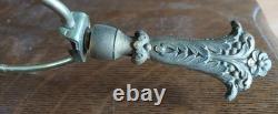 Vintage Nautical Ship Lantern Brass & Mahogany Table Lamp Steampunk Sailor Lamp