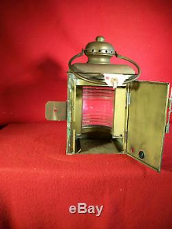 Vintage Nautical Ship's Mast Head Lantern