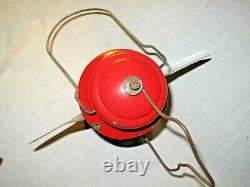 Vintage Nov 1951 Coleman 200a Single Mantle Christmas Lantern 8/51 Red Green