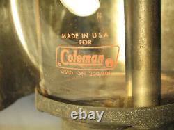 Vintage Nov 1951 Coleman 200a Single Mantle Christmas Lantern 8/51 Red Green