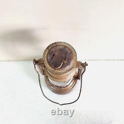 Vintage ORKIA Kerosene Lantern Lighting Collectible German Shape Glass Globe L22