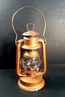 Vintage Old Hibbard Spencer Bartlett Single Mantel Lantern With Dietz Globe Nice