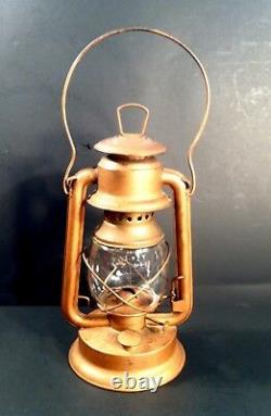 Vintage Old Hibbard Spencer Bartlett Single Mantel Lantern With Dietz Globe Nice