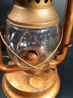 Vintage Old Hibbard Spencer Bartlett Single Mantel Lantern With Dietz Globe Nice