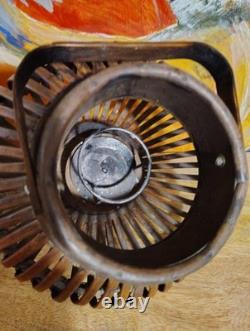 Vintage Old Rattan Wooden Table Lantern Hand Crafted 9