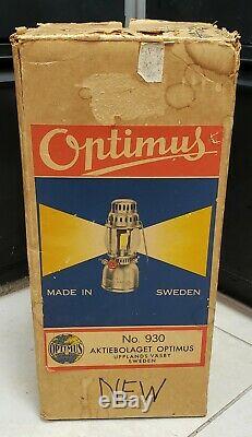 Vintage Optimus 930 Made In Sweden 300 CP Lantern Rare