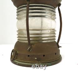 Vintage Perko Marine Anchor Lantern Maritime Lantern Excellent Condition