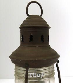 Vintage Perko Marine Anchor Lantern Maritime Lantern Excellent Condition