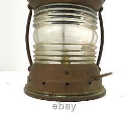 Vintage Perko Marine Anchor Lantern Maritime Lantern Excellent Condition