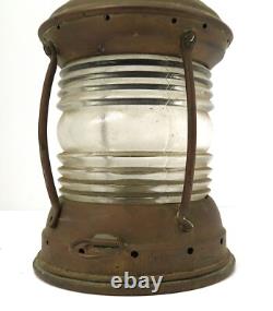 Vintage Perko Marine Anchor Lantern Maritime Lantern Excellent Condition