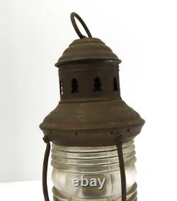 Vintage Perko Marine Anchor Lantern Maritime Lantern Excellent Condition