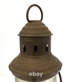 Vintage Perko Marine Anchor Lantern Maritime Lantern Excellent Condition