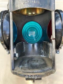 Vintage Piper HLP M Train Railroad Lantern, CNR, Piper Montreal